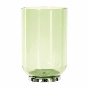 Porta Cepillos Transparente Verde FREE HOME 1 Pieza