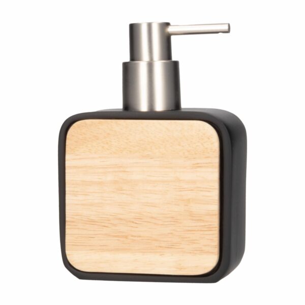 Dispensador De Jabón Liquido Bamboo Negro FREE HOME 1 Pieza