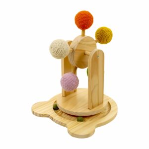 Juguete Para Gato De Madera Con Rueda LIFE Unidad