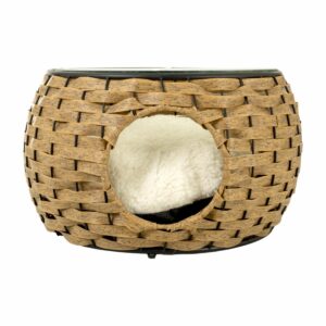 Casa Para Gato Rattan Con Colchoneta LIFE Unidad