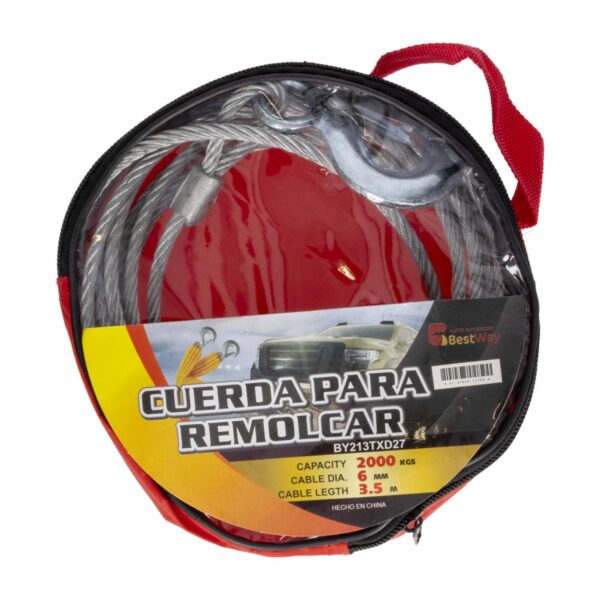 Cable De Remoque Vehicular BESTWAY 2000 Kg - Imagen 2