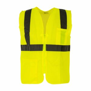 Chaleco De Seguridad Amarillo BESTWAY Talla Mediano