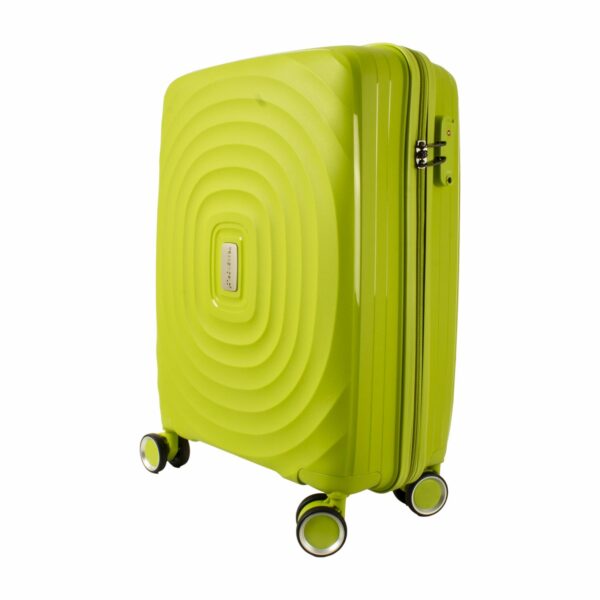 Maleta De Viaje Troley Color Verde TRANSWORLD LUGGAGE 50 CM - Imagen 2