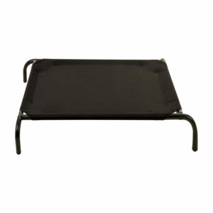 Cama Para Mascota Elevada Con Estructura Metálica Negra LIFE Unidad