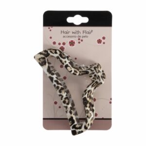 Vincha Para Cabello Clip Diseño Animal Print HAIR WITH FLAIR Unidad