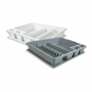 Escurridor De Platos Mediano Con Bandeja HAIXIN PLASTIC 1 Pieza