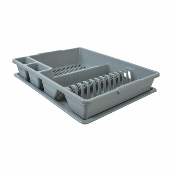 Escurridor De Platos Mediano Con Bandeja HAIXIN PLASTIC 1 Pieza - Imagen 2