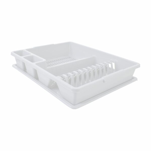 Escurridor De Platos Mediano Con Bandeja HAIXIN PLASTIC 1 Pieza - Imagen 3