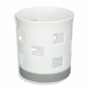 Porta Utencillos Blanco Gris HAIXIN PLASTIC Unidad