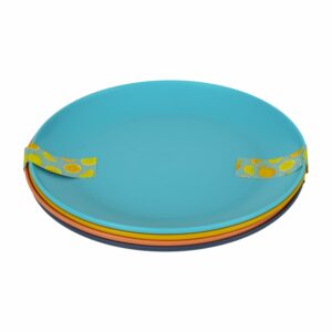 Set Platos Tendidos Gretel HAIXIN PLASTIC 4 Piezas