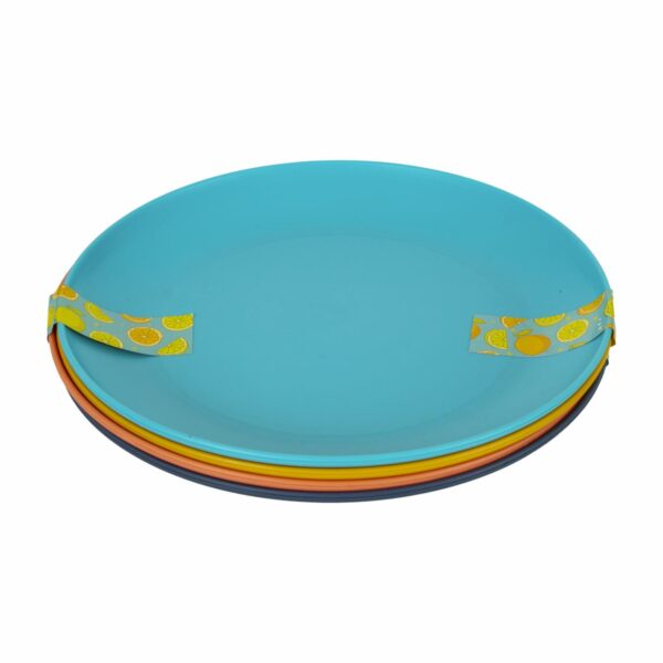 Set Platos Tendidos Gretel HAIXIN PLASTIC 4 Piezas
