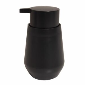 Dispensador De Jabón Líquido Negro Color Studio FREE HOME 1 Pieza