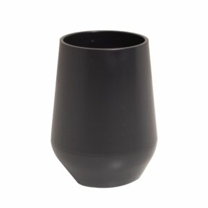 Porta Cepillos Negro Color Studio FREE HOME 1 Pieza