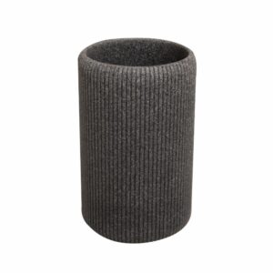 Porta Cepillos Granito Negro Nature FREE HOME 1 Pieza