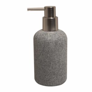 Dispensador De Jabón Líquido Granito Gris Nature FREE HOME 1 Pieza