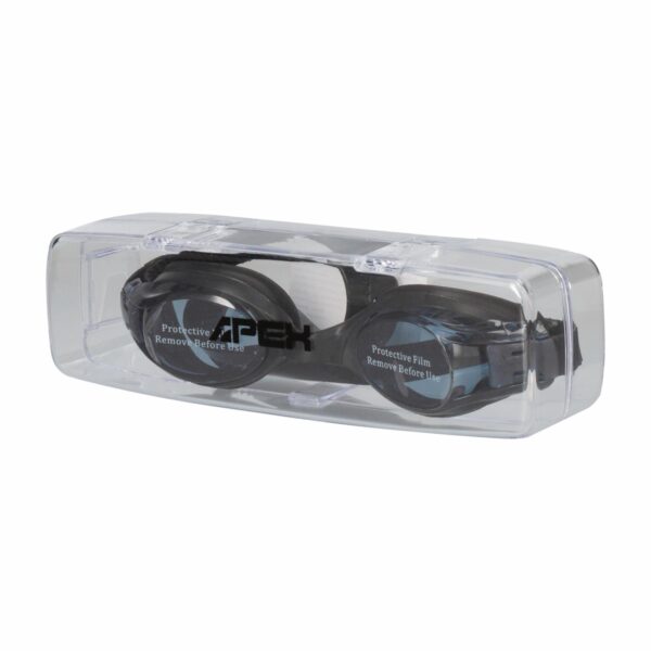 Gafas De Natación Adulto Negro APEX 1 Pieza - Imagen 2