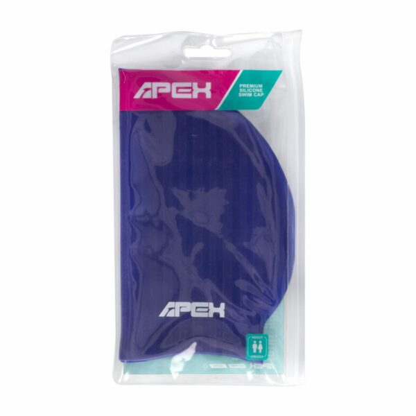 Gorro De Natación Silicona Adulto APEX 1 Pieza - Imagen 2