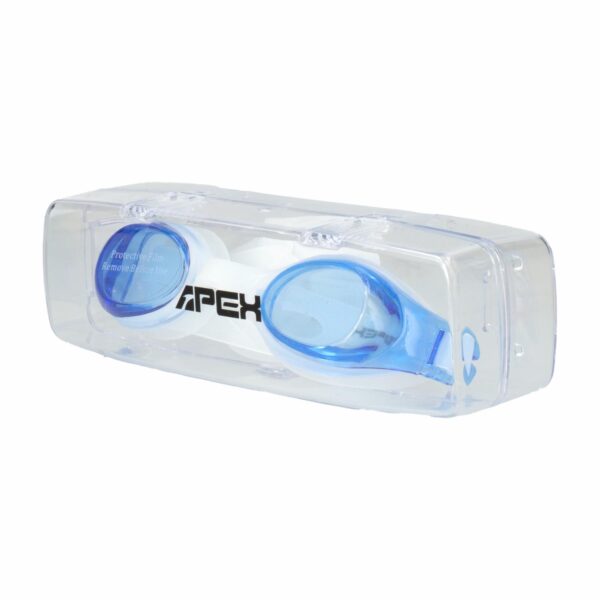 Gafas De Natación Blanco Azul De Adulto APEX 1.00u - Imagen 2
