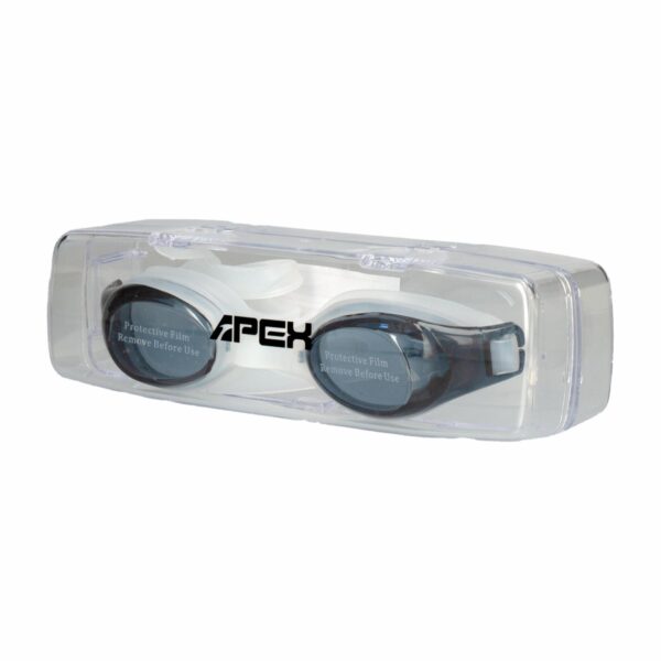 Gafas De Natación Gris Azul De Adulto APEX 1.00u - Imagen 2