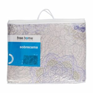 Sobrecama Irem Azul FREE HOME 1 Plaza Y 1/2