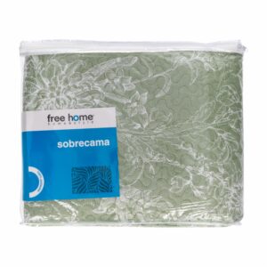 Sobrecama Jael Verde FREE HOME