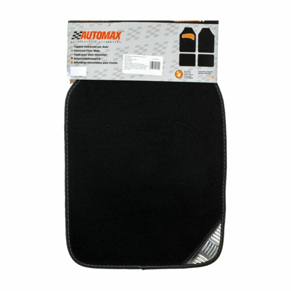 Moqueta Para Auto Textil Full Set AUTOMAX 4 Piezas - Imagen 2