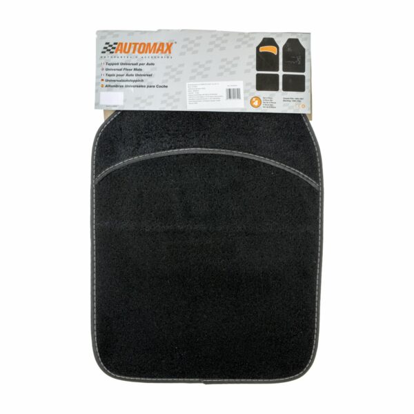 Moqueta Para Auto Textil Full Set AUTOMAX 4 Piezas - Imagen 2