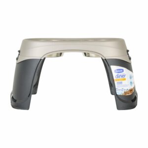 Comedero Para Perro Elevado Doble VITTLES CAULT 36 83CM