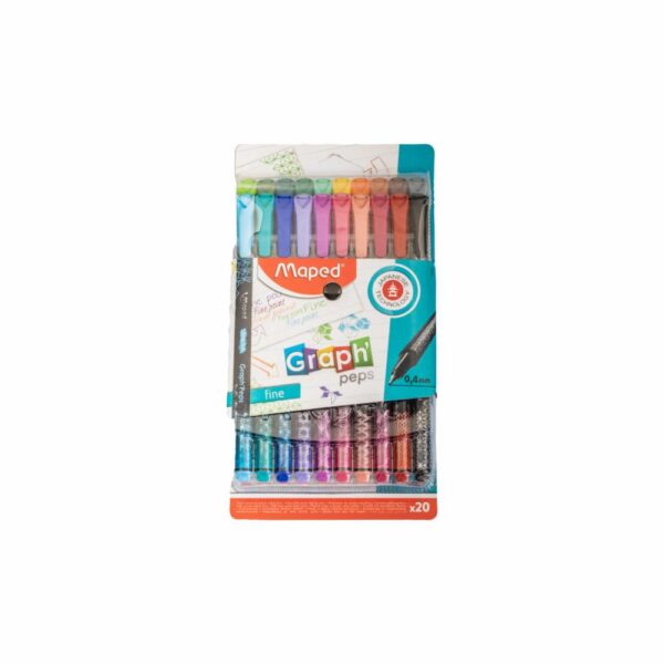 Marcador Graph Peps Premium MAPED 20 Piezas