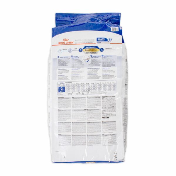 Alimento Para Perros Maxi Adult 5 ROYAL CANIN 15 Kg - Imagen 2