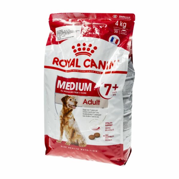 Alimento Para Perros Medium Adult 7+ ROYAL CANIN 4 Kg - Imagen 5