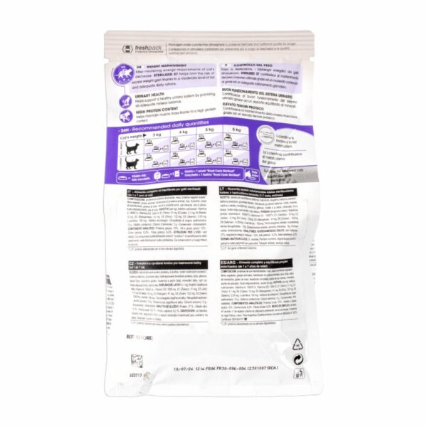 Alimento Para Gatos Esterilizados ROYAL CANIN 400 G - Imagen 2