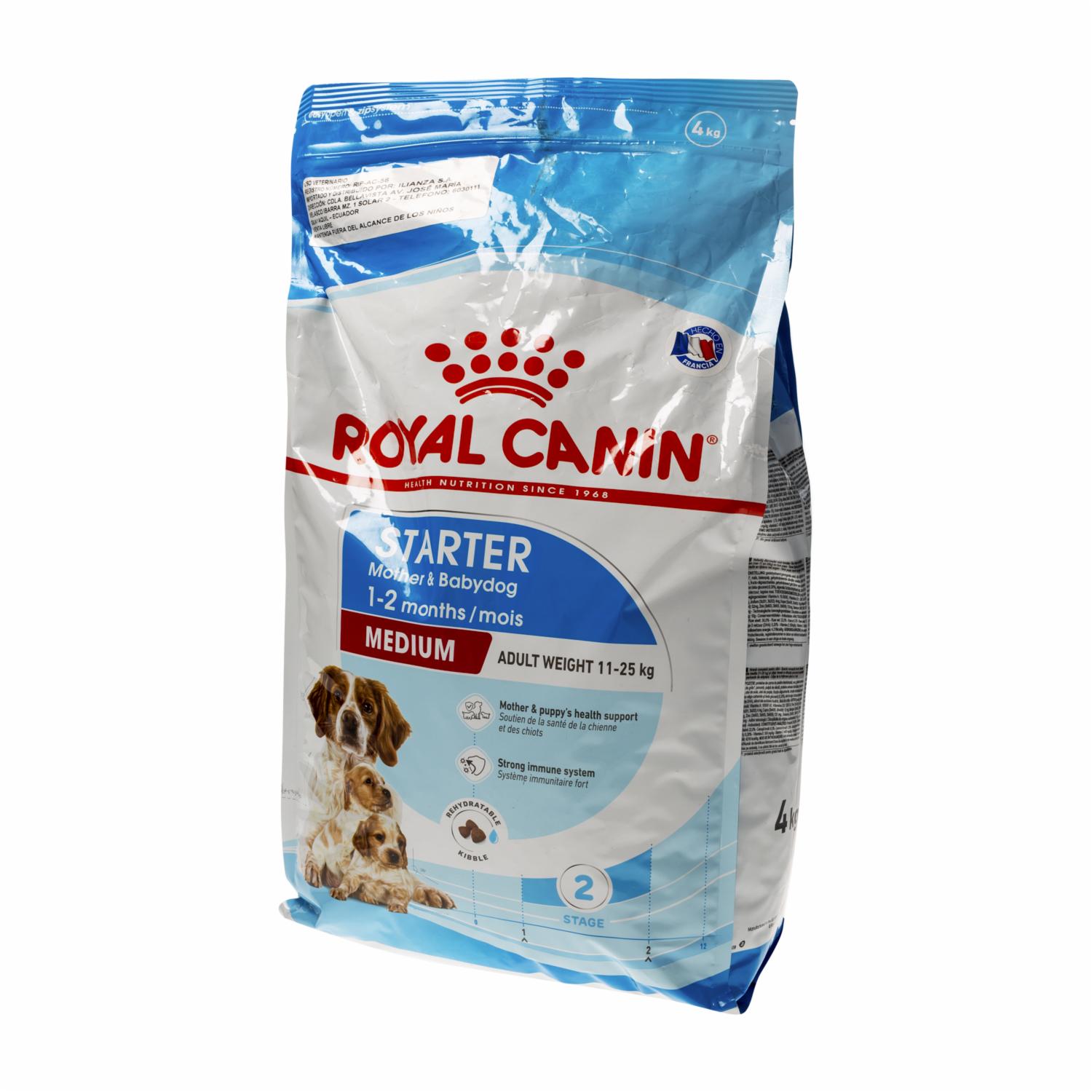 Alimento Para Perros Medium Starter Mama Y Cachorro ROYAL CANIN 4 Kg - Imagen 4