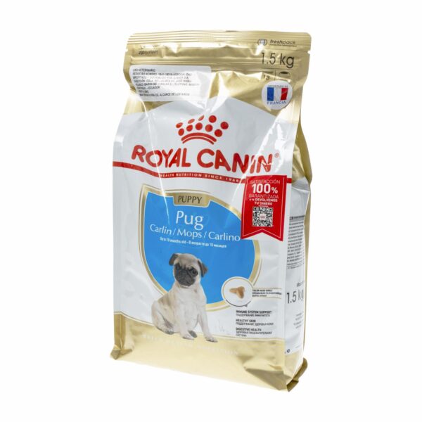 Alimento Para Perros Cachorros Pug ROYAL CANIN 1.5 Kg - Imagen 4