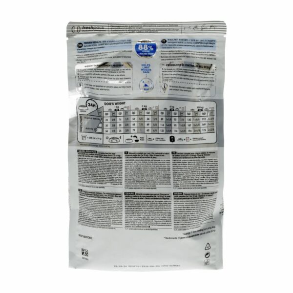 Alimento Para Perros Control Peso Mini ROYAL CANIN 1 Kg - Imagen 2