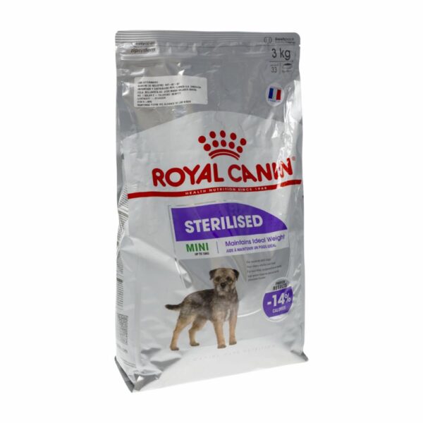 Alimento Para Perros Sterilised Mini ROYAL CANIN 3 Kg - Imagen 3