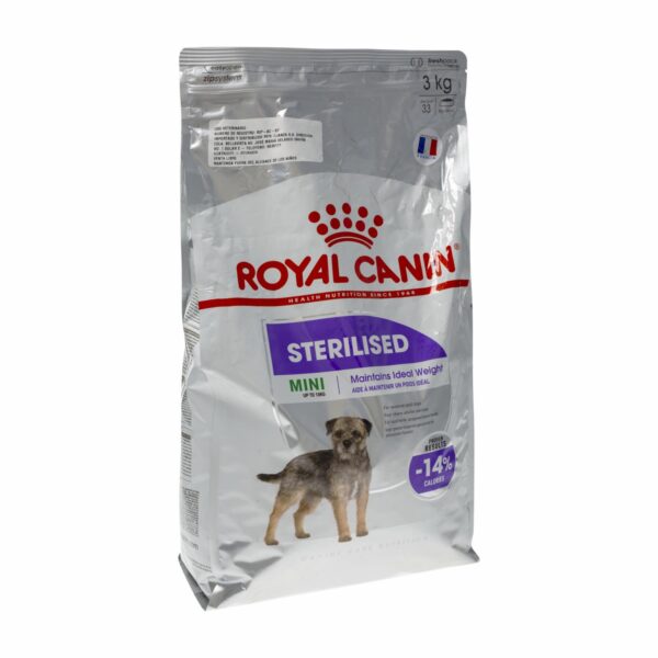 Alimento Para Perros Sterilised Mini ROYAL CANIN 3 Kg - Imagen 3