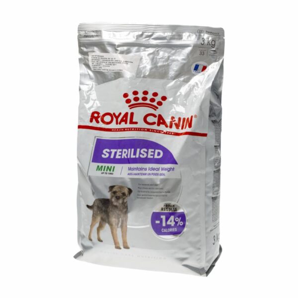 Alimento Para Perros Sterilised Mini ROYAL CANIN 3 Kg - Imagen 4