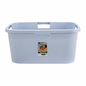 Cesta Línea Pure Celeste CURVER 47 Litros