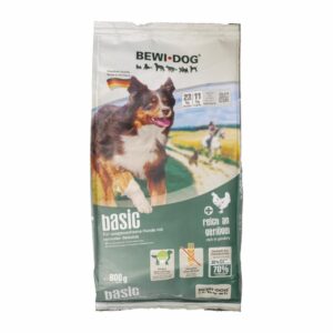 Alimento Para Perros Adultos Razas Grandes Basic BEWI DOG 800 G