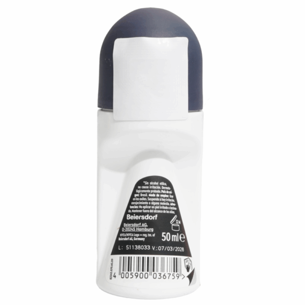 Desodorante Roll On Black & White Power NIVEA 50 Ml - Imagen 4