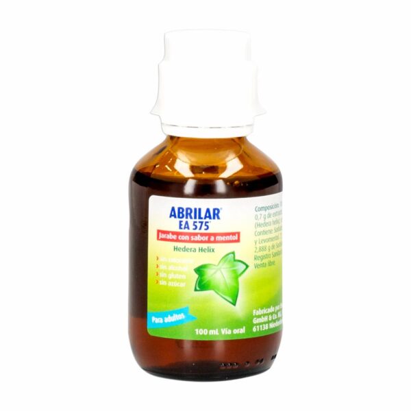 Jarabe Para La Tos Con Mentol ABRILAR 100 Ml - Imagen 2