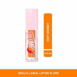 Brillo Labial Lifter Gloss Plump Hot Honey 008 MAYBELLINE NEW YORK