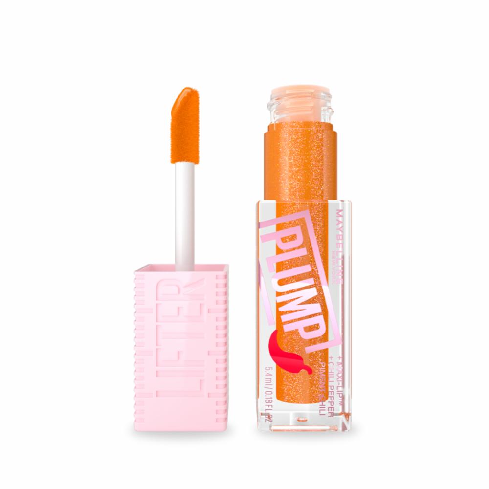 Brillo Labial Lifter Gloss Plump Hot Honey 008 MAYBELLINE NEW YORK - Imagen 2
