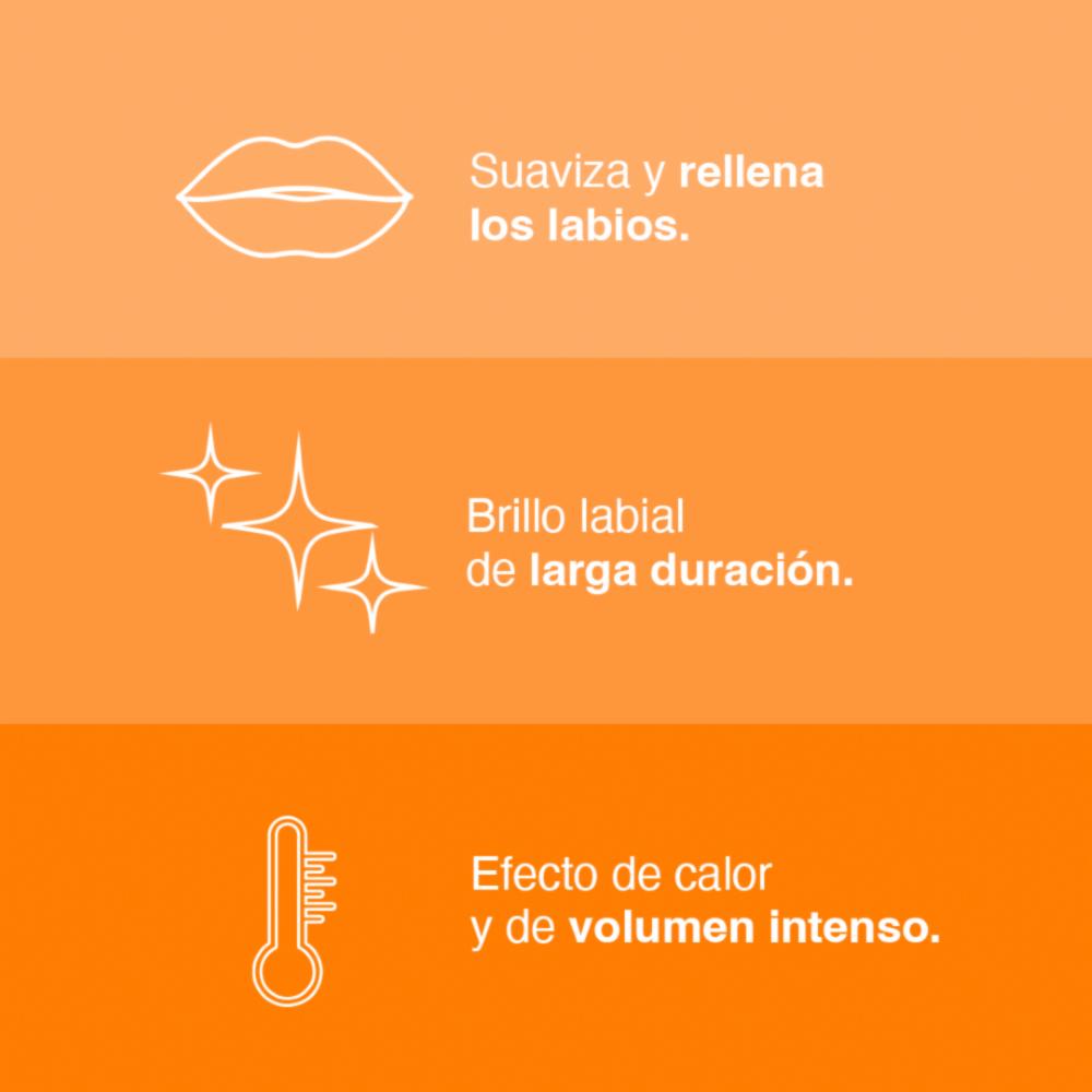 Brillo Labial Lifter Gloss Plump Hot Honey 008 MAYBELLINE NEW YORK - Imagen 7