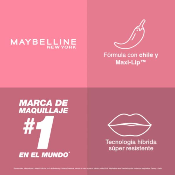 Brillo Labial Lifter Gloss Plump Blush Blaze 001 MAYBELLINE NEW YORK - Imagen 8