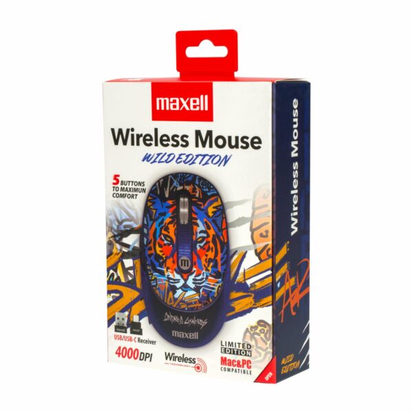 Mouse Edición Especial  Tigre MAXELL Inalámbrico - Imagen 2