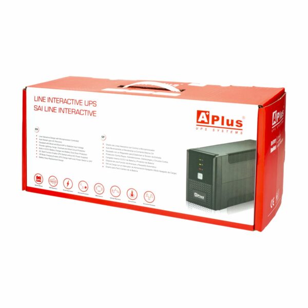 UPS Backup APLUS 600 VA/360 W - Imagen 3
