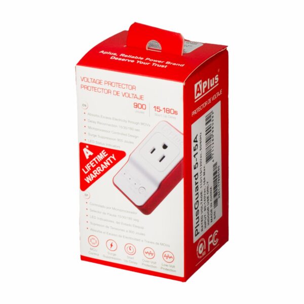 Protector De Voltaje 15A APLUS 110V - Imagen 3