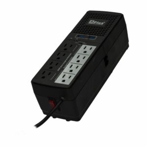 Estabilizador De Voltaje 1000 VA/500W APLUS 8 Salidas